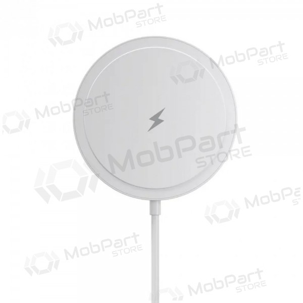 Carregador sem fio MagSafe Blue Star Charing Pad 15 W com cabo USB-C branco