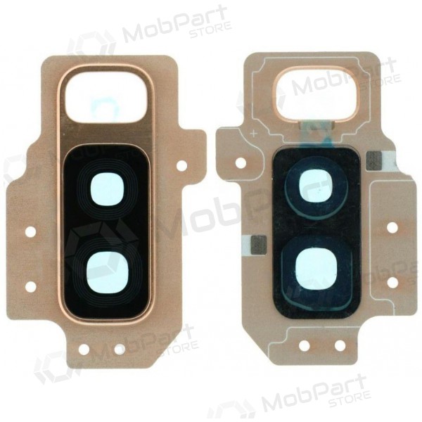Samsung G965 Galaxy S9 Plus lente vidro da câmera (dourado)