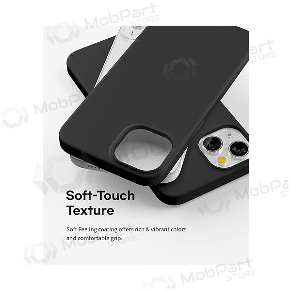 Capa para Apple iPhone XR - Mercury Soft Feeling (preta)