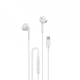 Fones de ouvido USB-C Dudao X3C brancos