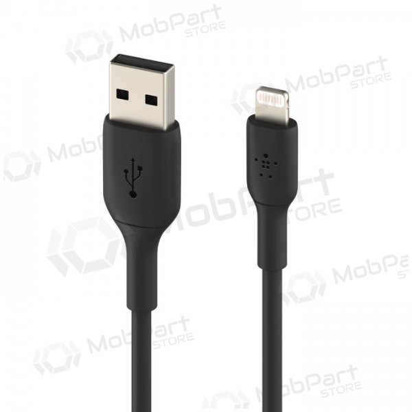 USB cabo Belkin Boost Charge USB-A to Lightning 1.0m preto