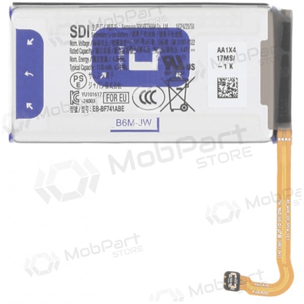 Bateria Samsung Galaxy Z Flip6, Z Flip7 FE, acumulador EB-BF741ABE (original)