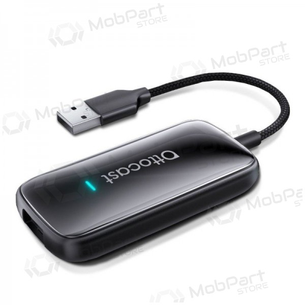 Adaptador sem fio CarPlay/Android Auto Ottocast Play2Video Ultra preto
