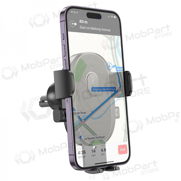 Suporte para telefone de carro Borofone BH92 (air vent) preto