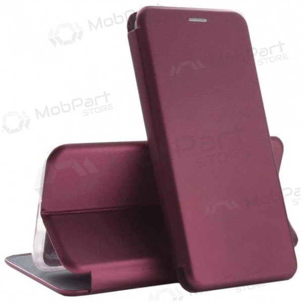 Capa Xiaomi Redmi A7 Pro - Book Elegance - Borgonha