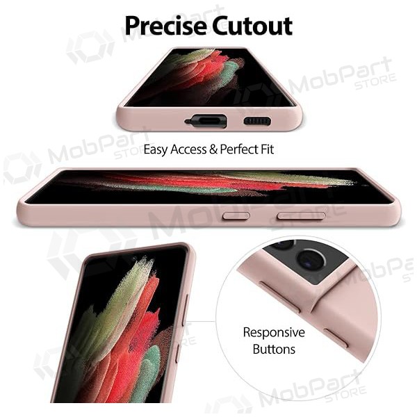 Capa Mercury Silicone Case Samsung A266 A26 5G areia rosa