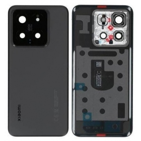 Capa traseira Xiaomi POCO M6 Pro (preta) (original)