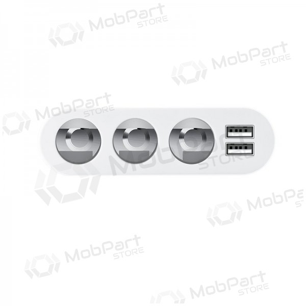 Carregador de carro - šakotuvas Hoco Z13 2xUSB 3xconnector