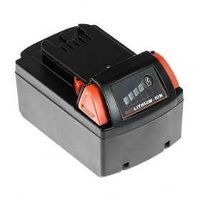 Bateria Milwaukee M18 48-11-1850 / 48-11-1860 para ferramentas de 18V 6Ah Li-ion (substituição)
