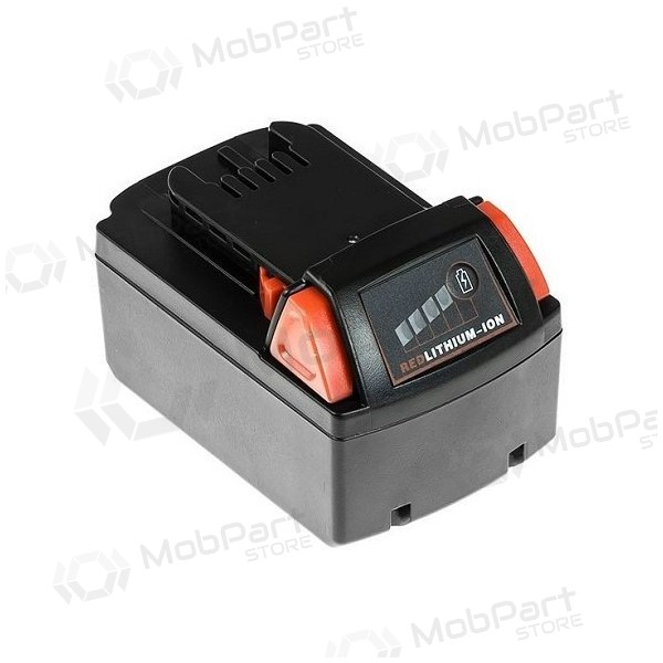 Bateria Milwaukee M18 48-11-1850 / 48-11-1860 para ferramentas de 18V 6Ah Li-ion (substituição)