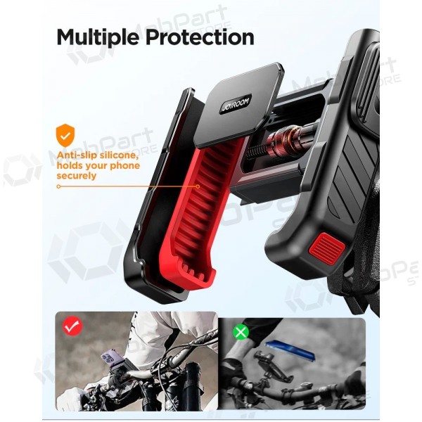 Suporte de telefone para bicicleta Joyroom JR-ZS266 para guiador de 15–40 mm para telefones de 4.7–7