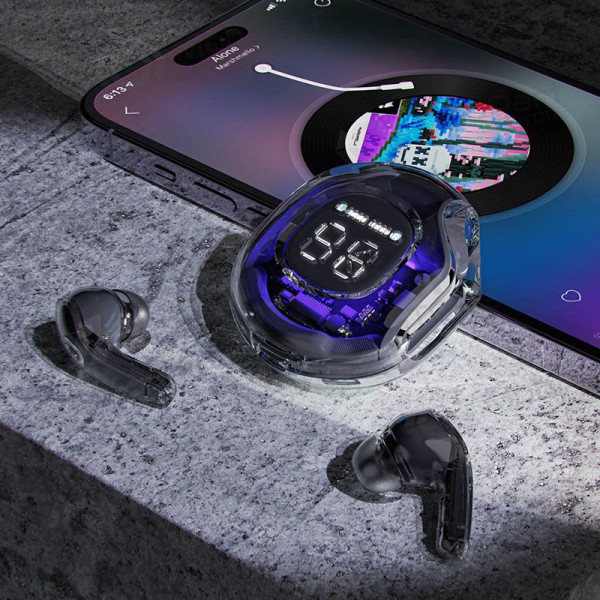 Fones de ouvido sem fio Acefast T8 TWS (alfalfa purple)