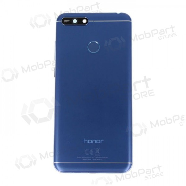 Huawei Honor 7A tampa traseira da bateria (azul) (usado grade A, original)