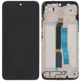Tela Xiaomi Redmi 15 5G (preta) (com moldura) (original)
