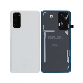 Samsung G780 / G781 Galaxy S20 FE 4G / 5G tampa traseira da bateria (Cloud White) (usado grade A, original)