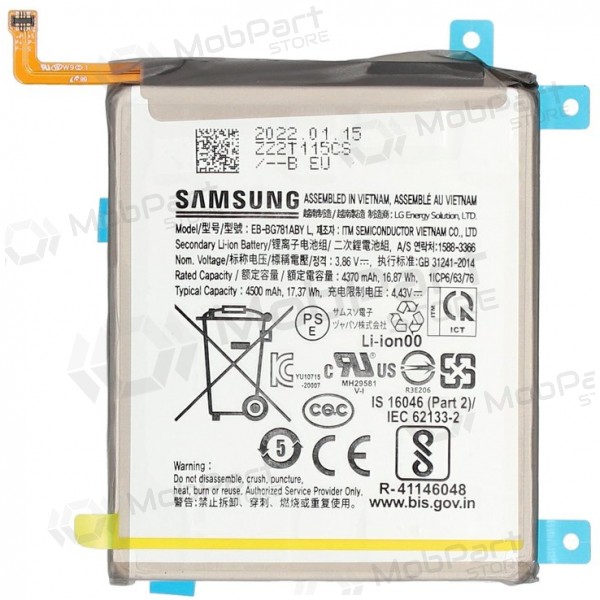 Bateria, acumulador (original) para Samsung Galaxy A52 4G, A52 5G, A52s, S20 FE, S20 FE 5G