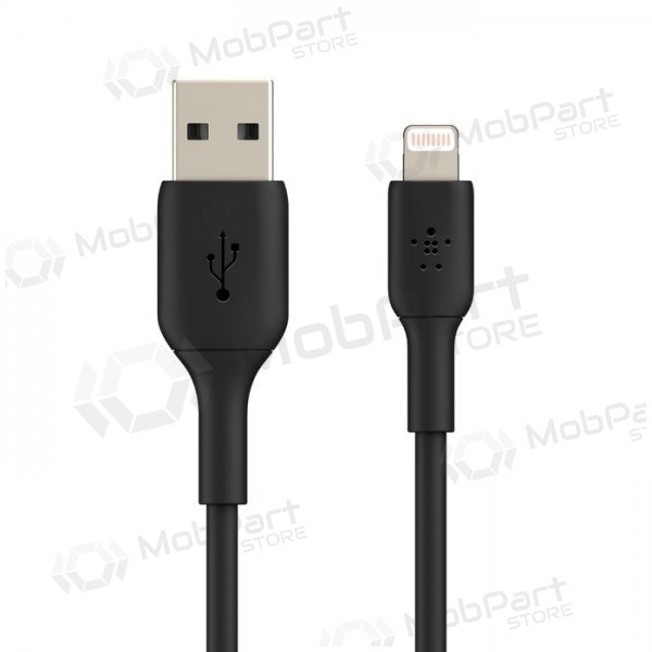 USB cabo Belkin Boost Charge USB-A to Lightning 1.0m preto