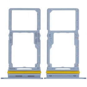 Suporte de cartão SIM para Samsung Galaxy A17 4G (azul claro) (original)