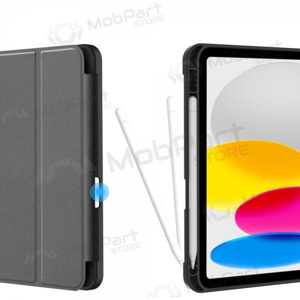 Capa para Apple iPad 10.9 2022, iPad 11 2025 - Tech-Protect SmartCase Pen Holder (preto)