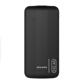 Bateria externa Power Bank Awei P20K 5V/2.4A 10000mAh preto