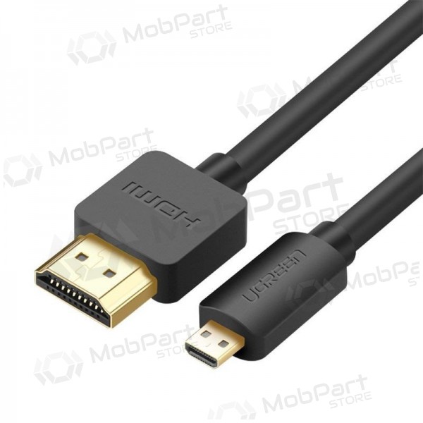 Cabo HDMI Ugreen HD127 HDMI para Micro HDMI 1.5 m 4K 60 Hz preto