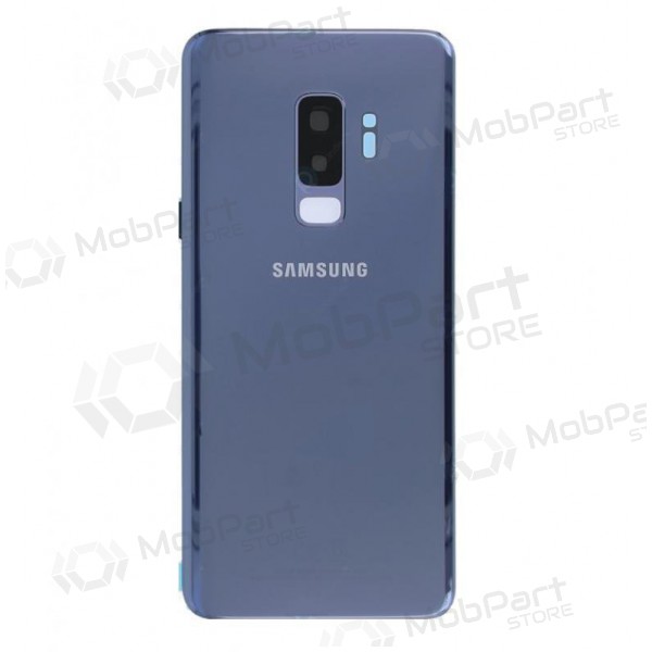 Samsung G965F Galaxy S9 Plus tampa traseira da bateria azul (Coral Blue) (usado grade B, original)