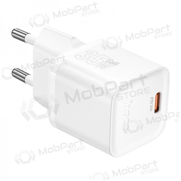 Carregador de telefone Hoco N66 35 W GaN USB-C branco