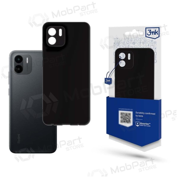 Capa "3mk Matt Case" para Xiaomi Redmi A1, Redmi A2 (preta)
