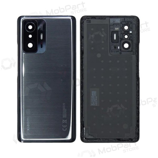 Xiaomi 11T Pro / 11T  tampa traseira da bateria (preto) (original) (service pack)