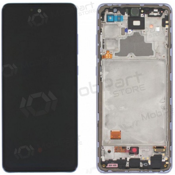 Samsung A725 A72 4G / A726 5G 2021 ecrã (roxo) (com moldura) (service pack) (original) Samsung A725 A72 4G / A726 5G 2021 ecrã (roxo) (com moldura) (service pack) (original)