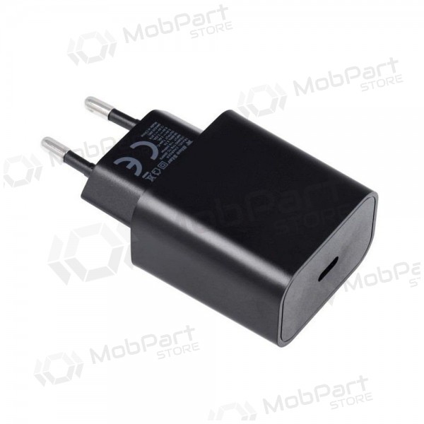 Carregador de telefone Blue Star 20 W USB-C com cabo USB-C preto