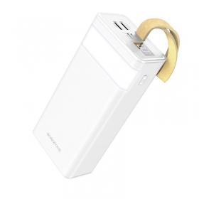 Bateria externa Power Bank Borofone BJ18A 2xUSB 2A 30000mAh branco