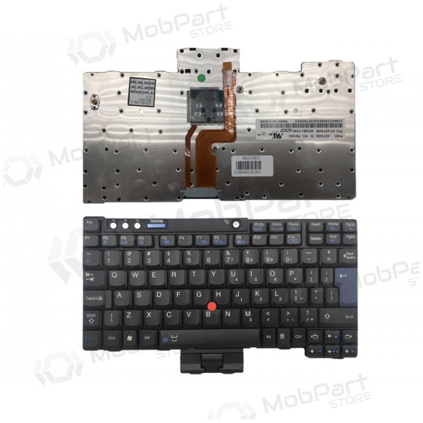 Lenovo: IBM ThinkPad X60, X60S, X61, X61S teclado