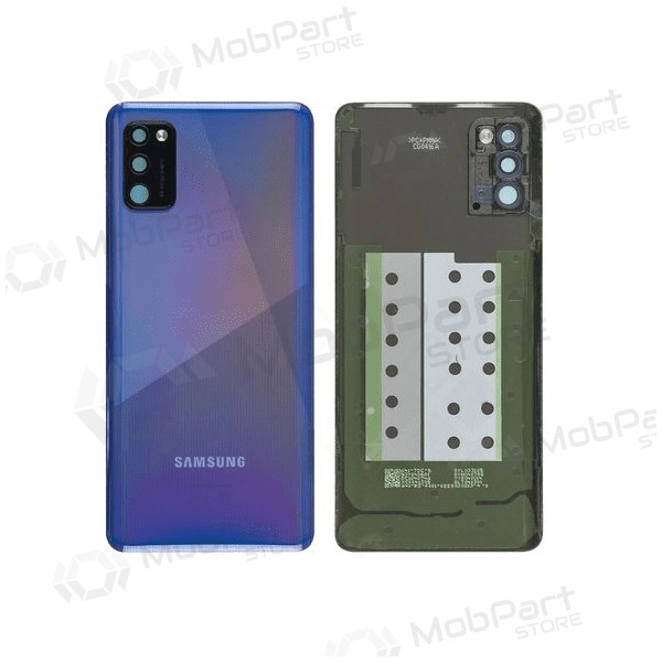 Samsung A415 Galaxy A41 2020 tampa traseira da bateria (azul) (usado grade C, original)