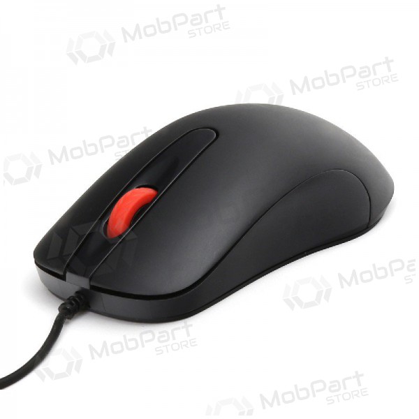 Rato OMEGA OM-520 com fio (preto)