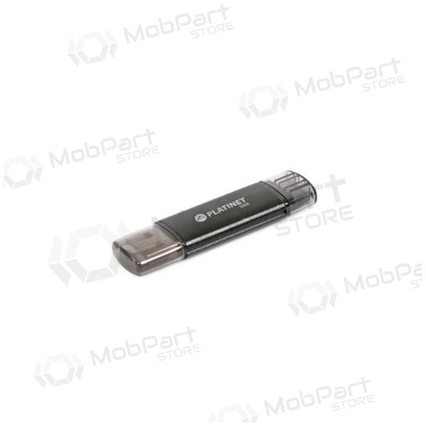 Pendrive Platinet 32GB OTG USB 2.0 + microUSB (preto)