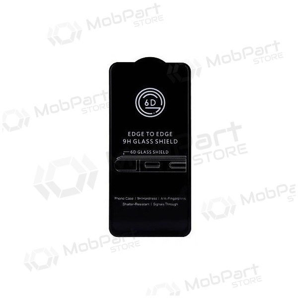 LCD apsauginis stikliukas 6D Apple iPhone 16e preto