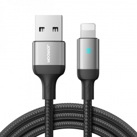 USB cabo Joyroom S-UL012A10 USB to Lightning 2.4A 1.2m preto