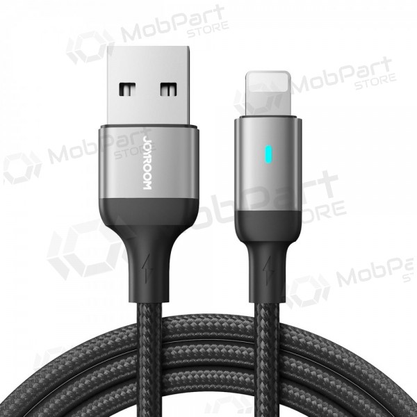 USB cabo Joyroom S-UL012A10 USB to Lightning 2.4A 1.2m preto