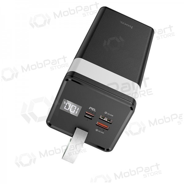 Bateria externa Power Bank Hoco J86A 22.5W Quick Charge 3.0 50000mAh preto