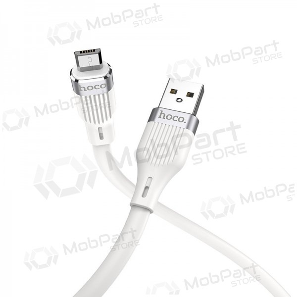 USB cabo HOCO U72 lightning 1.2m silicone branco