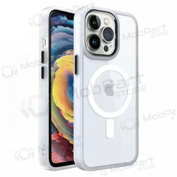 Capa para Apple iPhone 15 Plus - Premium Mag Cover (branca)
