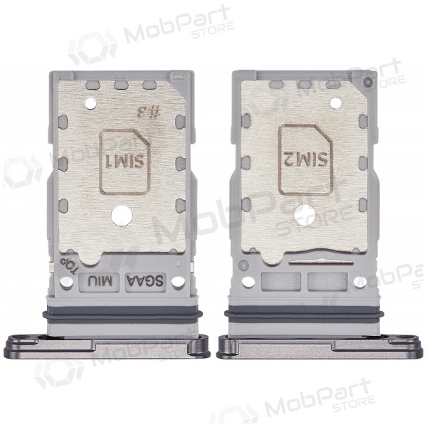 Suporte de cartão SIM para Samsung Galaxy S23 FE (grafite) (original)