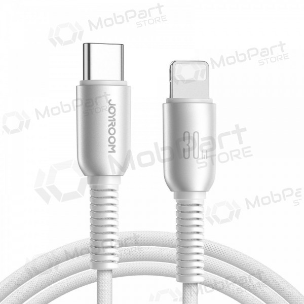 USB cabo Joyroom S-A51 USB-C to Lightning 30W 1.2m cinza
