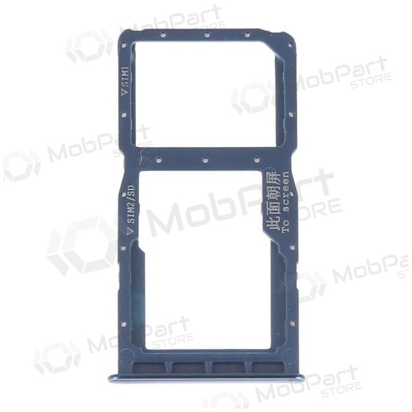 Huawei P30 Lite SIM titular do cartão azul (Peacock Blue)