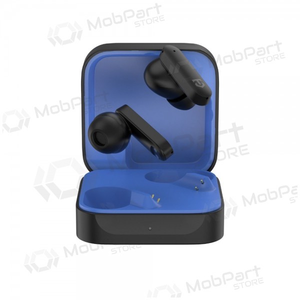 Fones de ouvido sem fio Tactical StrikePods Bahna com microfone USB-C pretos