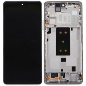 Xiaomi 11T Pro 5G ecrã (branco) (com moldura) (original)