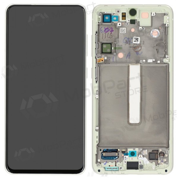 Samsung Galaxy S21 FE 5G ecrã (alyvinis) (com moldura) (original)