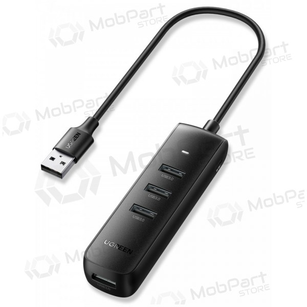 USB šakotuvas Ugreen CM416 USB-A 3.0 to 4xUSB-A 3.0 (10915) preto