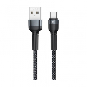 USB cabo Remax RC-124a USB-A to USB-C 1.0m preto